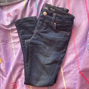 Girls' Skinny Jeans in Dark Indigo